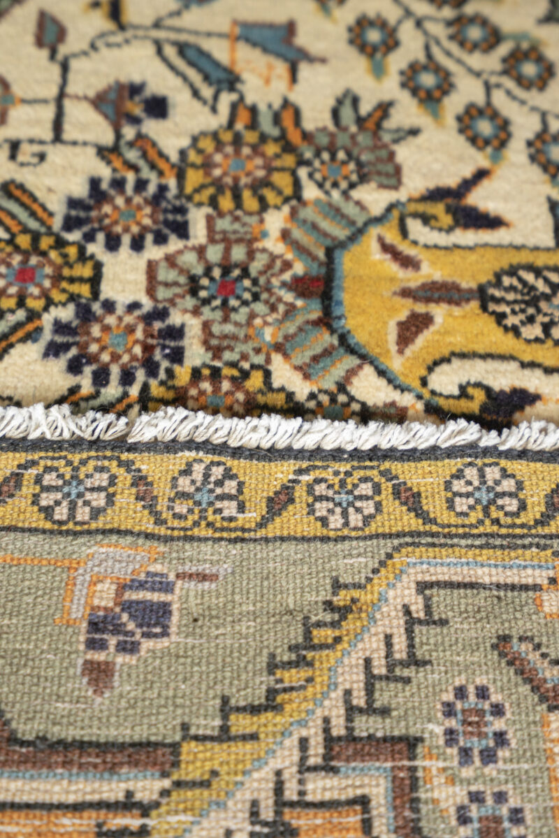 RCA477 Semi Antique Fine Qom Vases Carpet 11