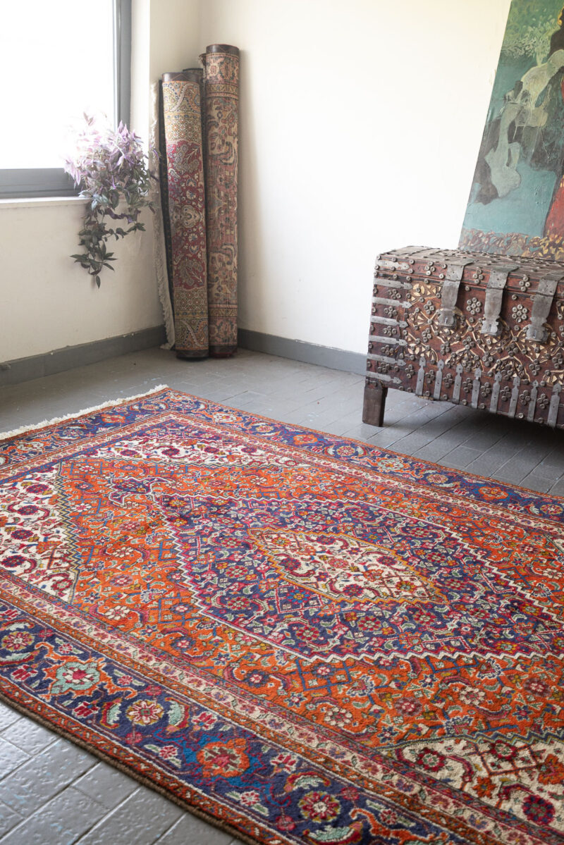 Rca486 Tabriz Mahi Dorosht Persian Rug 8