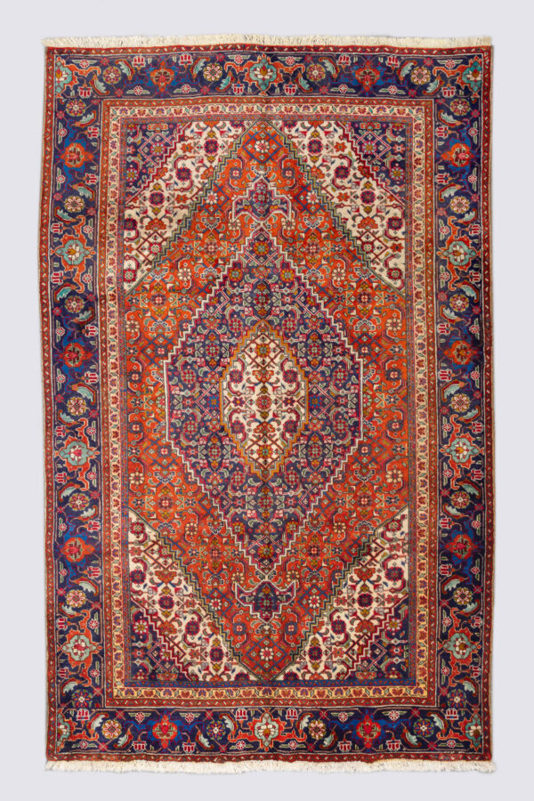 Tabriz Mahi Dorosht Persian Rug