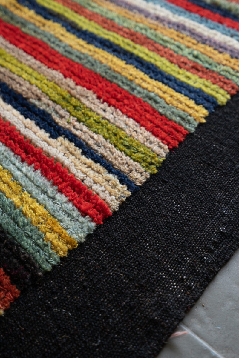 Rca493 Hooli Thin Stripes Persian Gabbeh 7