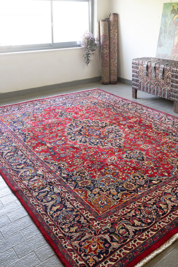 RCA504 Mashhad Gholamian Lachak Toranj Persian Carpet 2