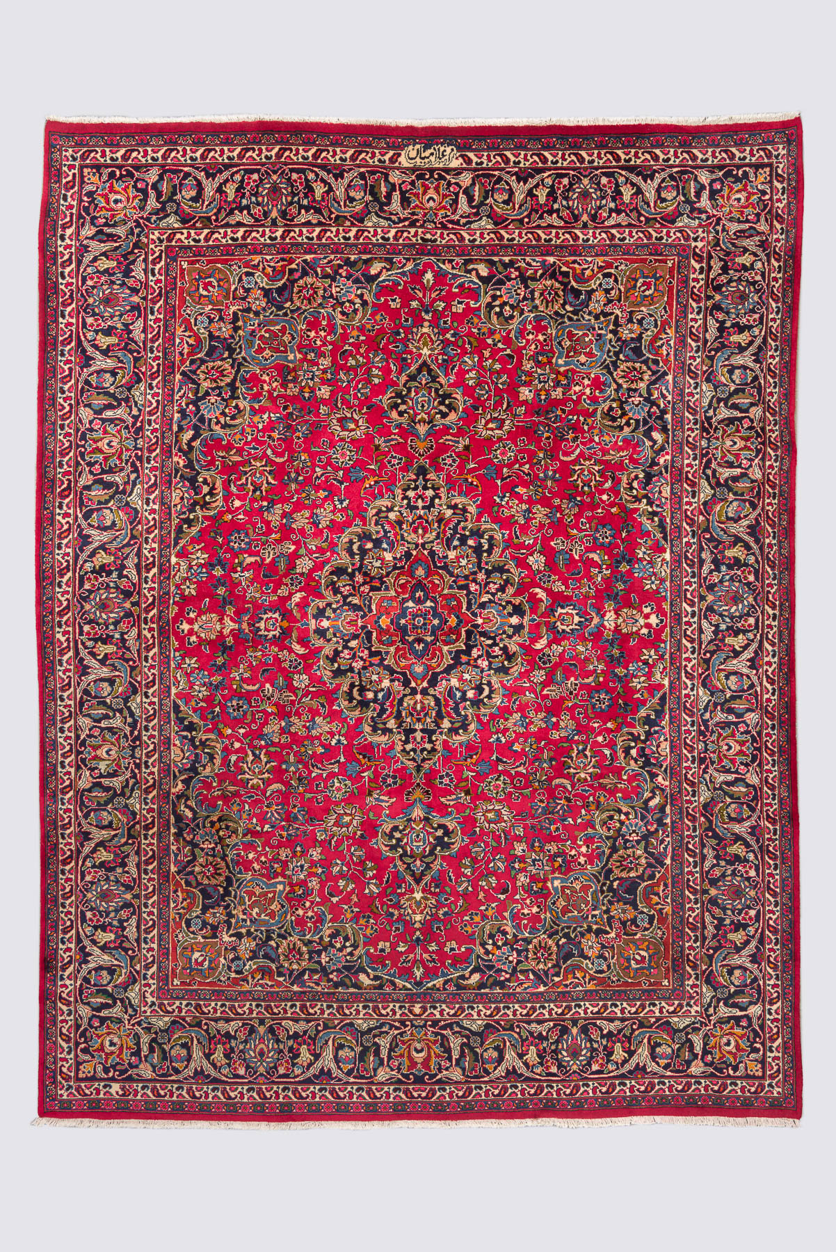 Rca504-Mashhad-Gholamian-Lachak-Toranj-Persian-Carpet Mashhad Gholamian Lachak Toranj Persian Carpet