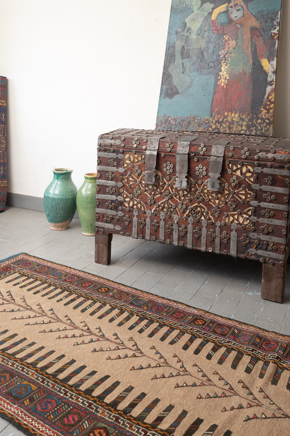 RK224 Quchan Fine Kurmanj Sofreh Kilim 2