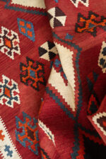 RK226 Qashqai Amaleh Wool Kilim 10