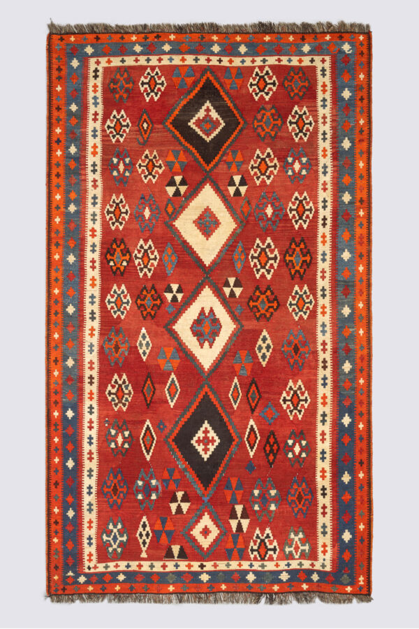 Qashqai Amaleh Wool Kilim