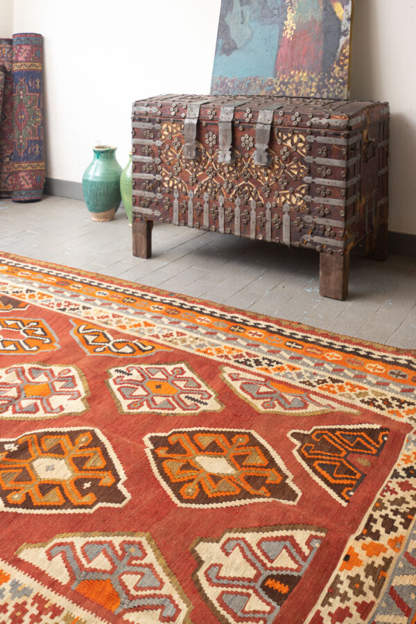 RK227 Qashqai Crab Kilim 2