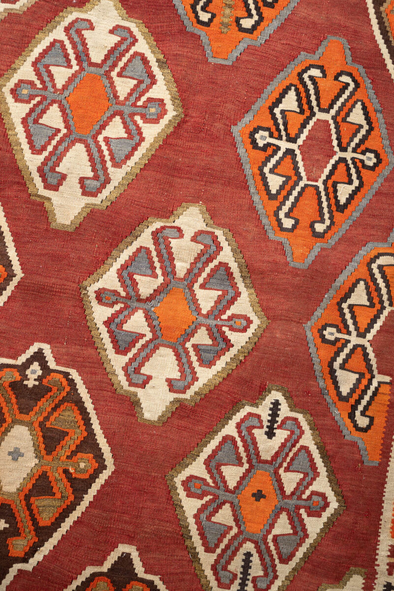 Rk227 Qashqai Crab Kilim 6