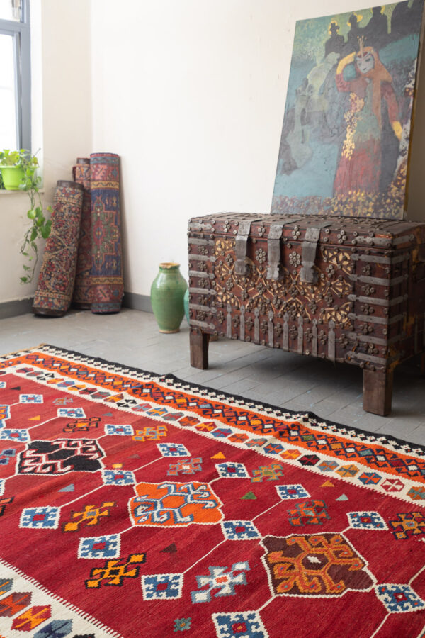 RK229 Qashqai Geometric Kilim 2