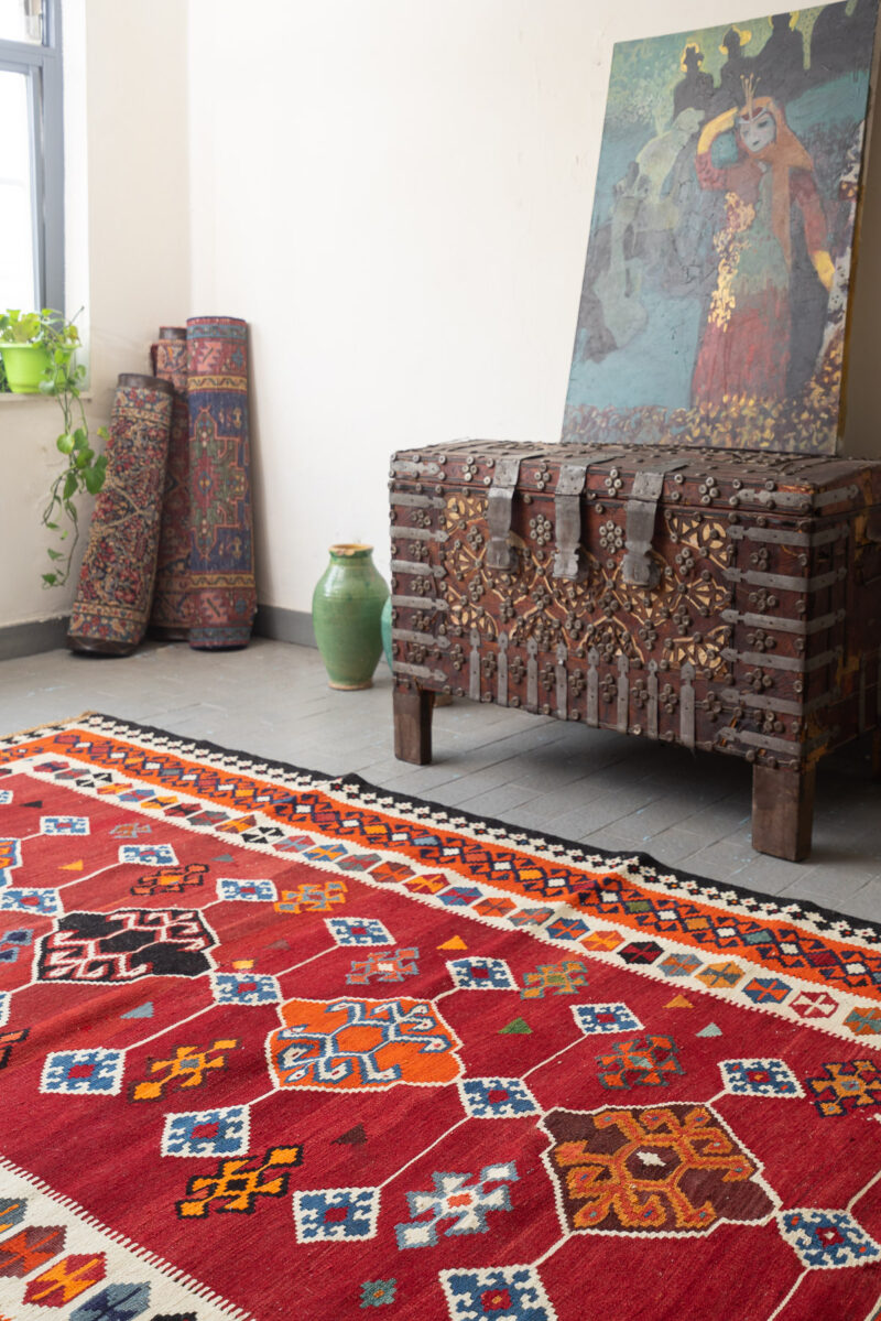 RK229 Qashqai Geometric Kilim 2