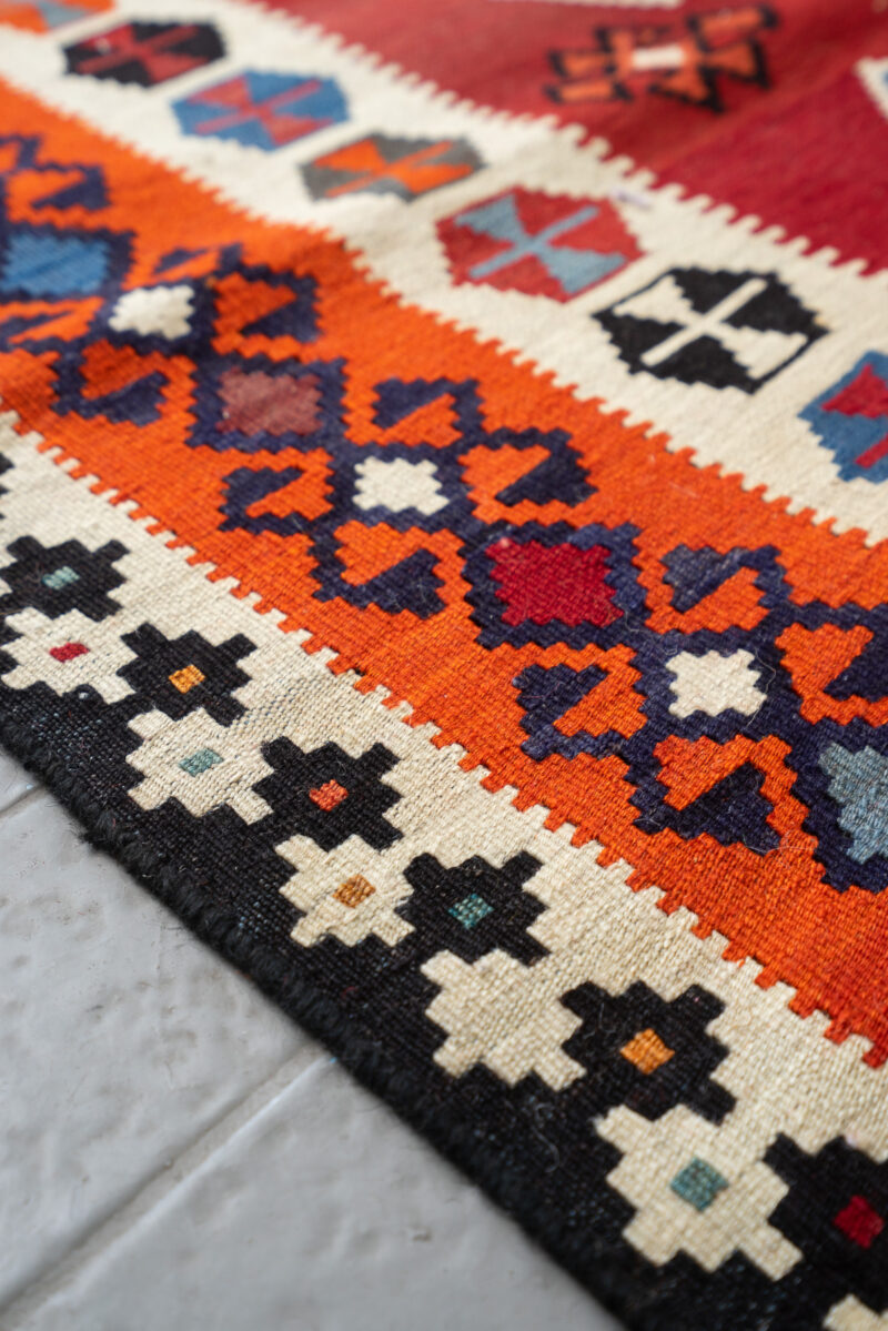 RK229 Qashqai Geometric Kilim 8