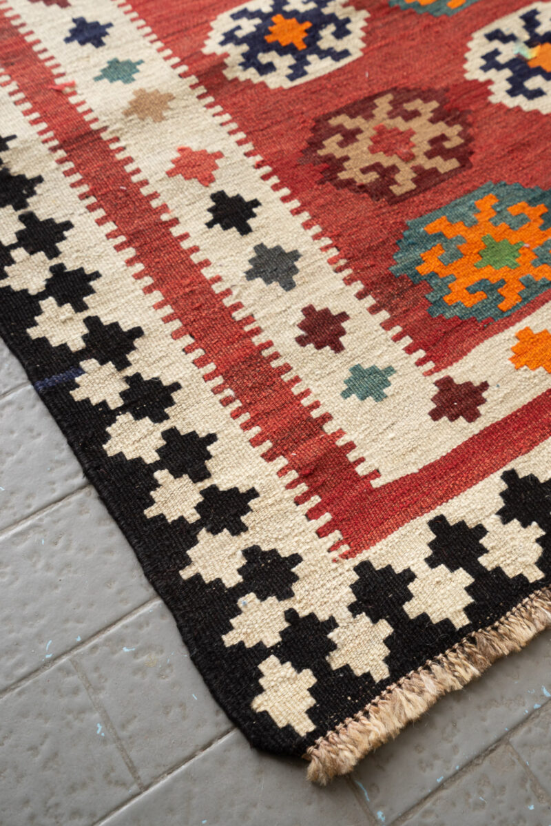 RK231 Contemporary Qashqai Stars Kilim 7