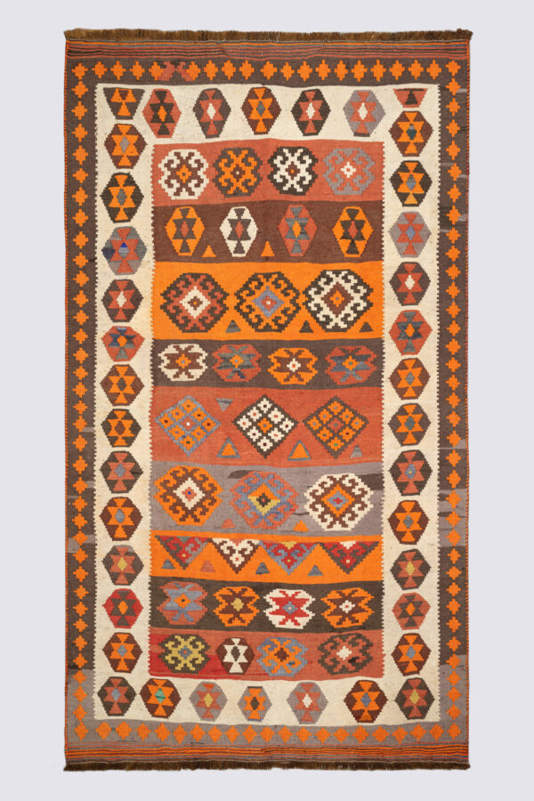 Antique Qashqai Kilim