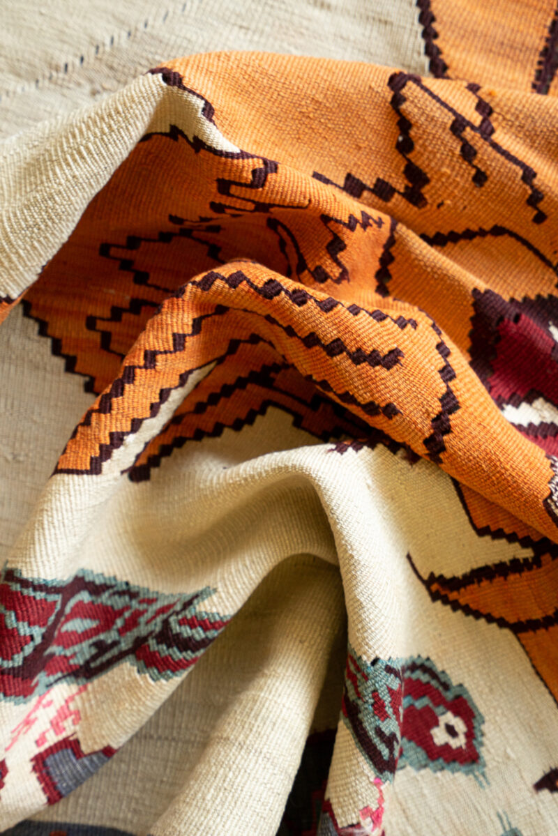 Rk235 Qashqai Lion Kilim 6