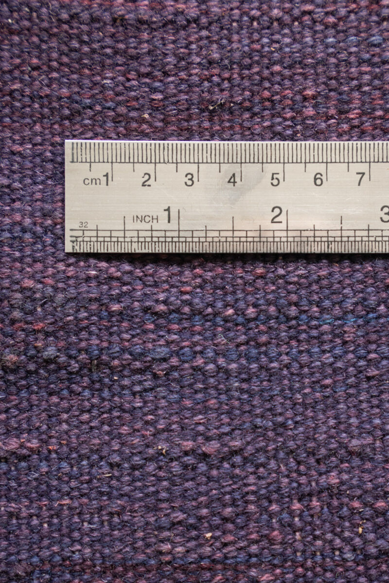 Rk239 Mazandaran Minimalist Purple Field Kilim Runner 2 2