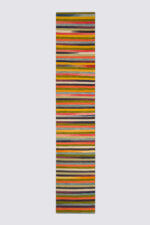 Mazandaran Minimalist Stripes Kilim Runner