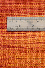 RK241 Fine Mazandaran Minimalist Terracotta Kilim Runner 4