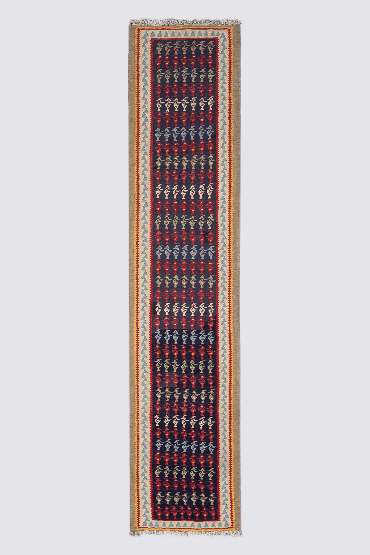 Ardabil Peacock Kilim Runner