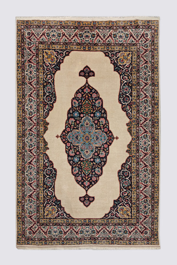 Super Fine Persian Yazd Kerman Rug