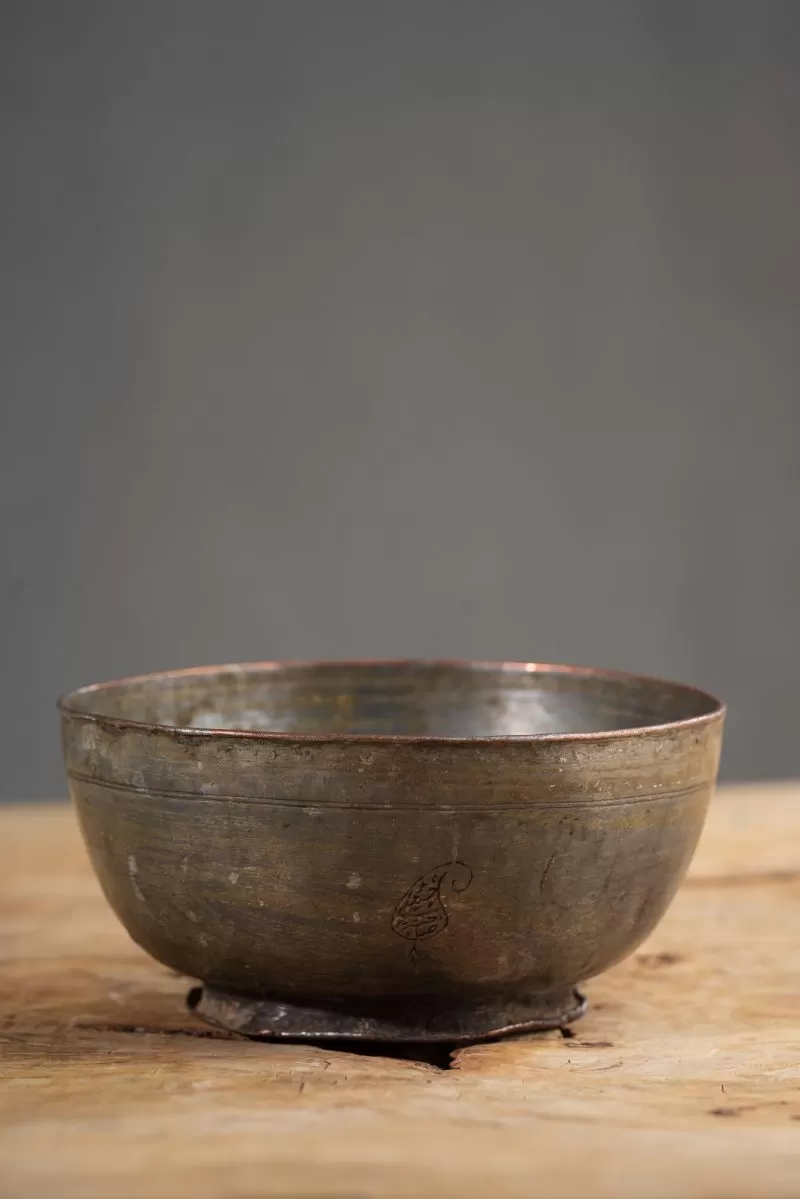 Vintage Copper Bowl COBOA