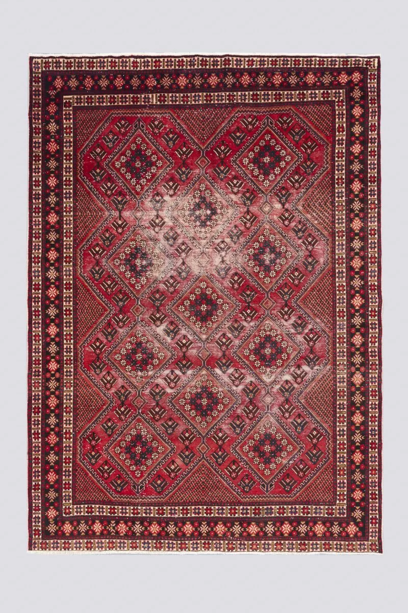 Vintage Dehaj Flower Garden Carpet