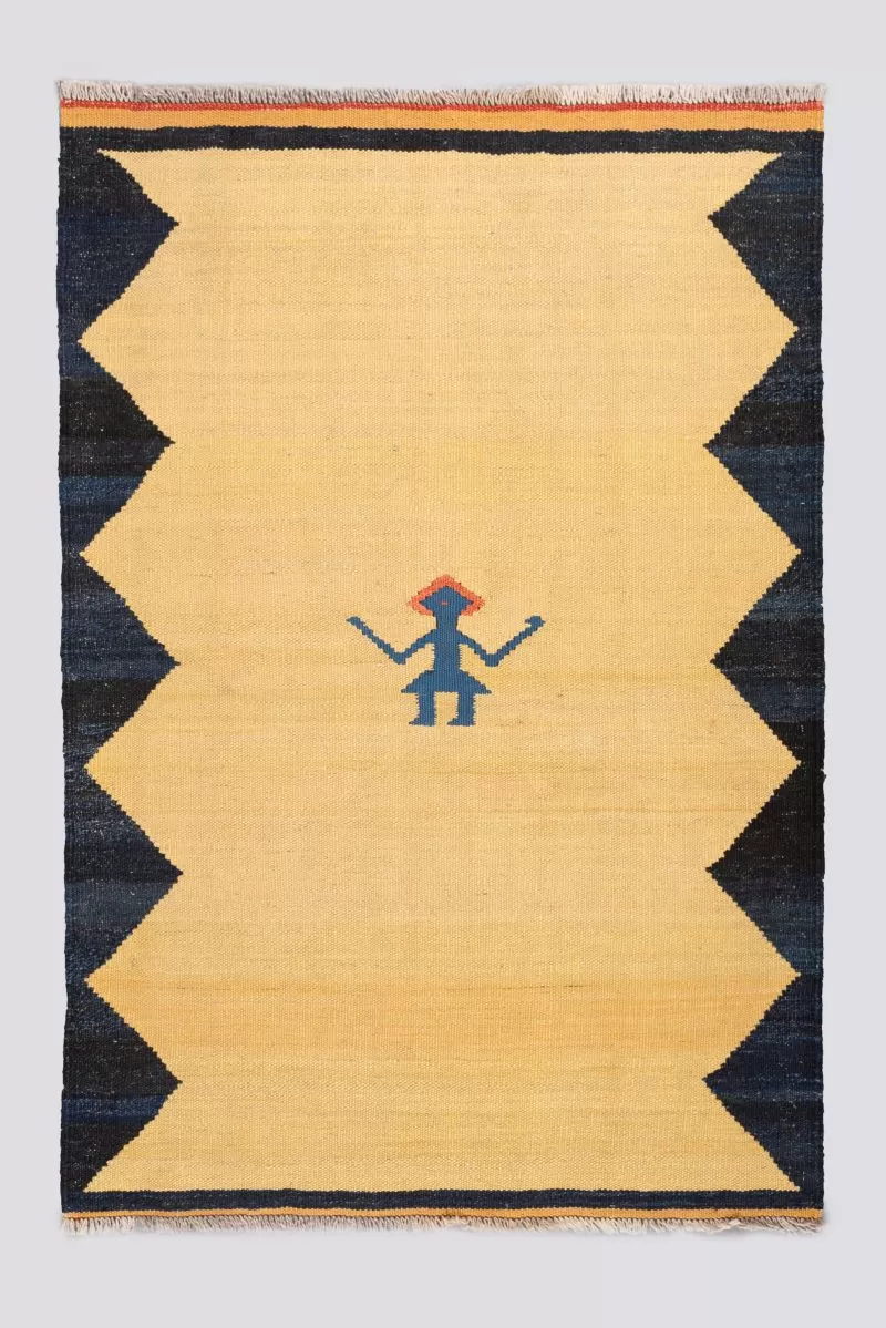 Qashqai Human Figure Killim